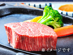 米沢牛ステーキ