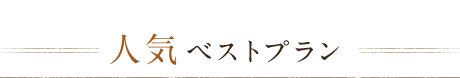 人気ベストプラン